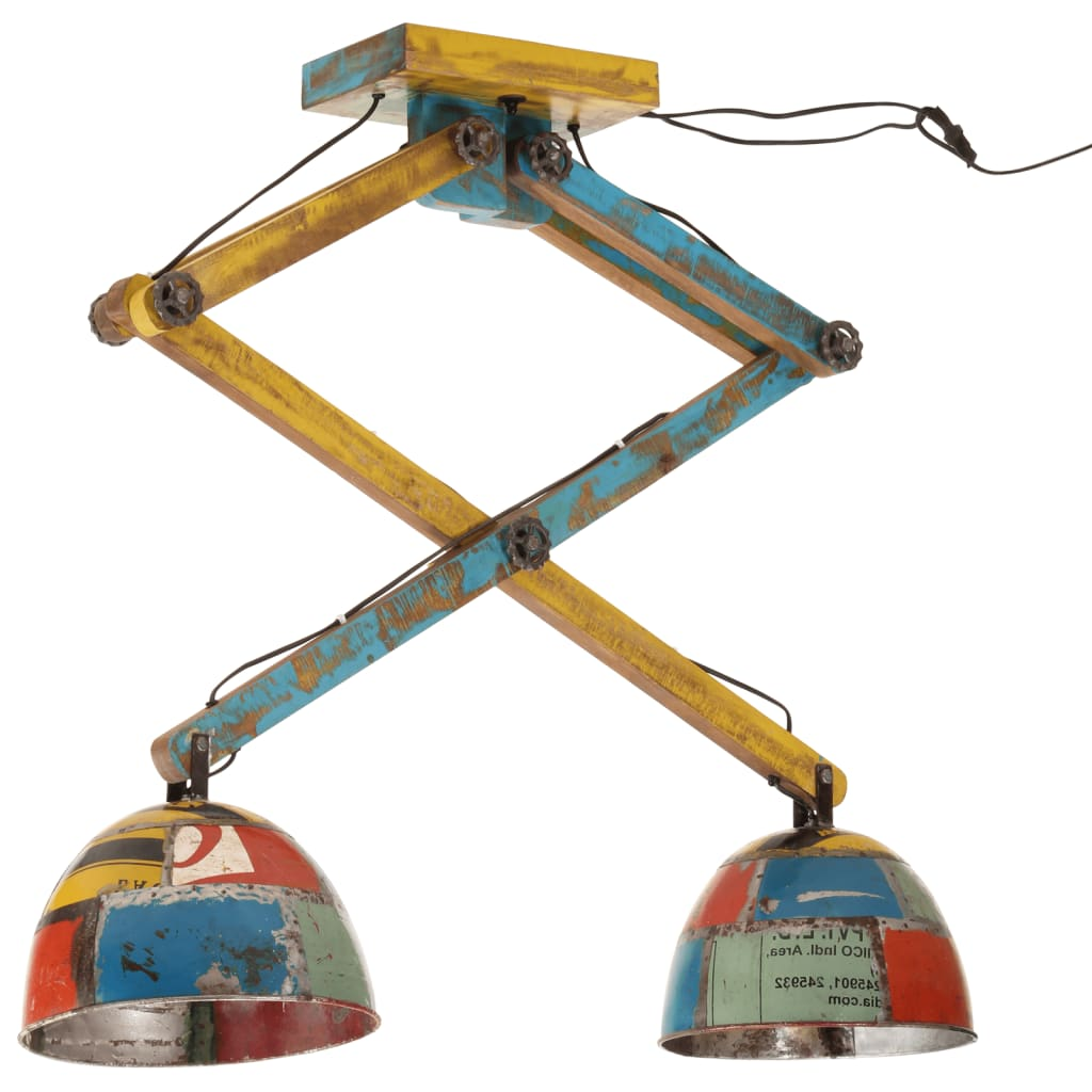 többszínű mennyezeti lámpa 25 W 29x18x85 cm E27 (371932)