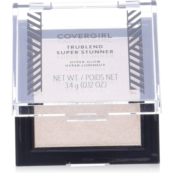 Covergirl, Trublend Super Stunner, Highlighting, Blush Highlighter Compact, Blue Pearl, 3.4 g