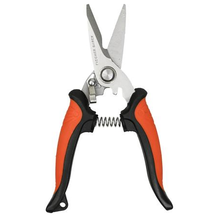 Fischer Darex 0198450 Multifunkciós olló 8cm - Piros / Fekete (0198450)