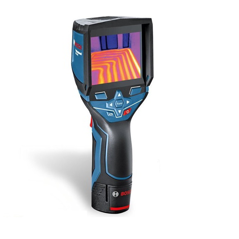 Bosch GTC 400 C Professional Noise equivalent temperature difference (NETD) Fekete, Kék 2000 mAh 160 x 120 pixelek Beépített kijelző (0601083101)