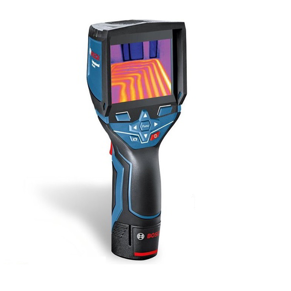 Bosch GTC 400 C Professional Noise equivalent temperature difference (NETD) Negro, Azul 2000 mAh 160 x 120 Pixeles Pantalla incorporada