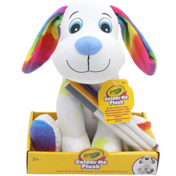 Crayola Kiszínezhető plüss kutyus (4026318) (C4026318)