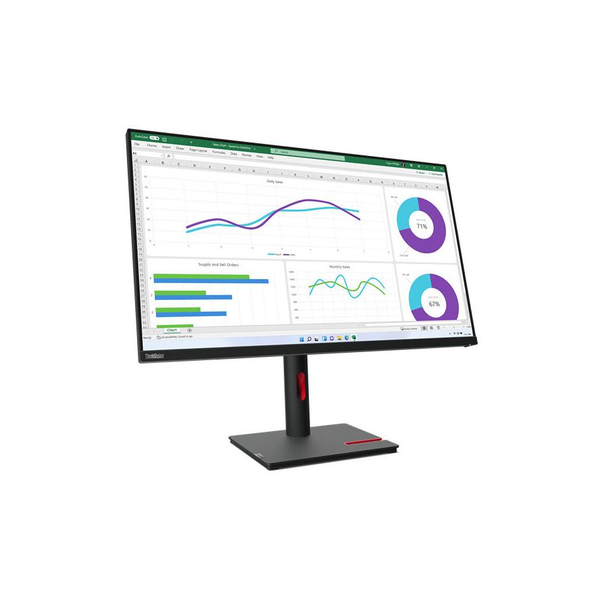Lenovo ThinkVision T32h-30 LED display 80 cm (31.5") 2560 x 1440 pixelek Quad HD Fekete