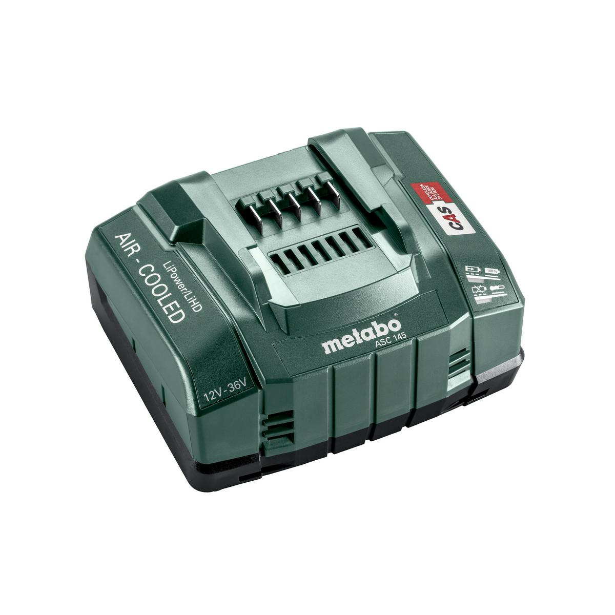 Metabo 627378000 ASC 145 Gyorstöltő - 12-36 V, Léghűtéses (627378000)