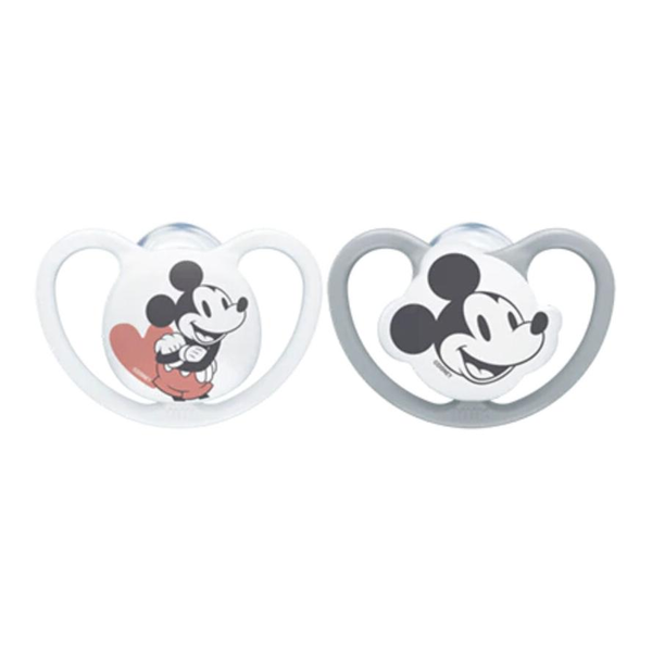 Nuk Space Disney Mickey & Minnie Mouse Játszócumi (2 db / csomag)
