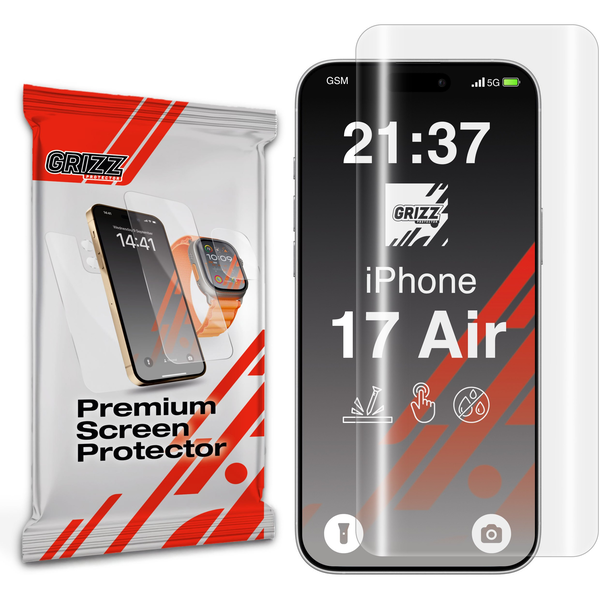 Folia hydrożelowa GrizzGlass Hydrofilm do Apple iPhone 17 Air