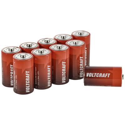 VOLTCRAFT Babyelem  Industrial LR14 Alkáli mangán 1.5 V 8000 mAh 10 db (VC-14066395)
