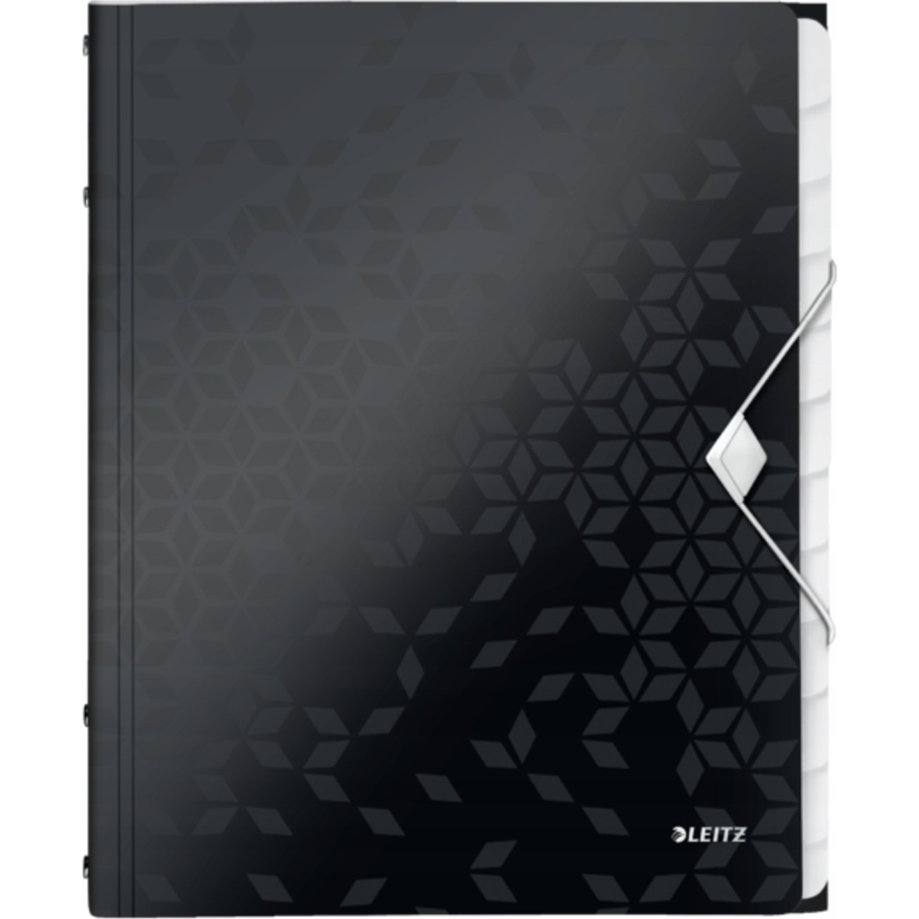 Leitz WOW Hagyományos irattartó Polipropilén (PP) Fekete (46340095)