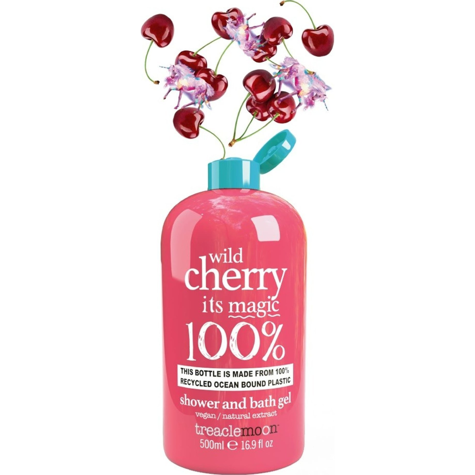 Treaclemoon Wild cherry magic cseresznye illatú tusfürdő 500 ml (4260307635435)