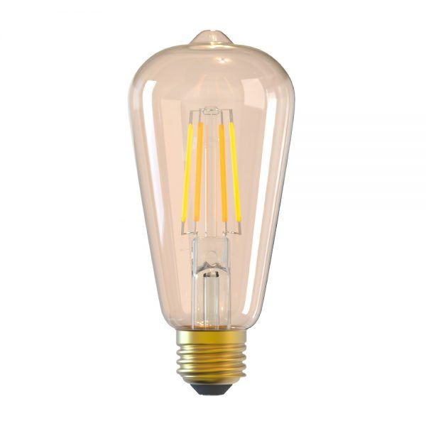 Tellur WiFi Smart Filament Bulb E27 6W Amber okos fényforrás (TLL331191) (TLL331191)