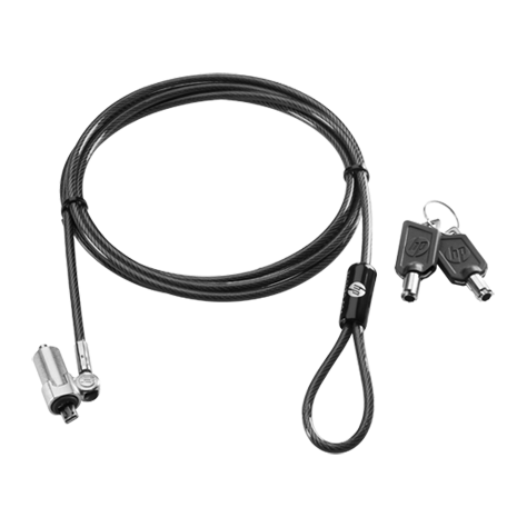 HP UltraSlim Cable Lock Kit kábelzár (H4D73AA)