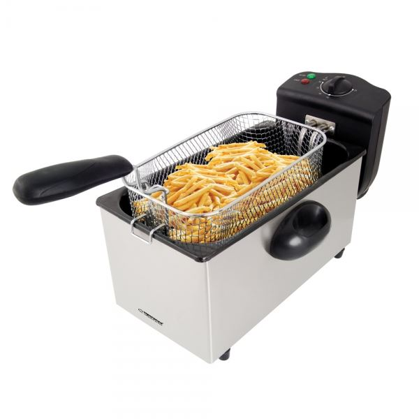 Esperanza EKG010 Falafel 3L 2000W фритюрник от неръждаема стомана