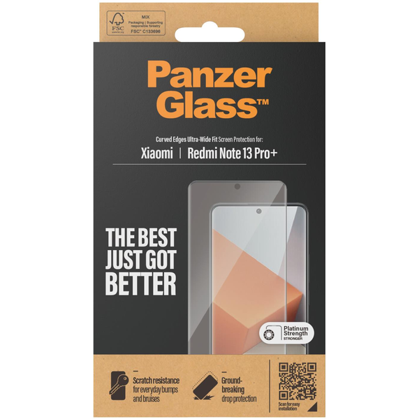 PanzerGlass Xiaomi Redmi Note 13 Pro+ 5G üvegfólia