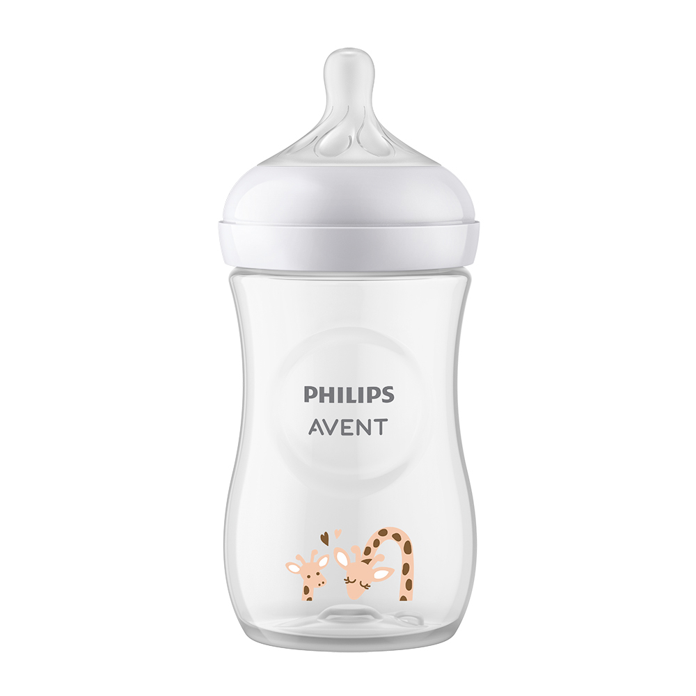 Philips AVENT cumisüveg Natural Response 260ml zsiráf (MTTF-8710103989691)