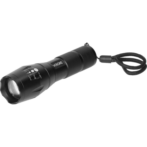Latarka Virone Latarka LED CREE Virone 10W z zoomem, 800lm, 3xAAA