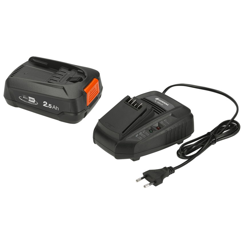 Gardena P4A PBA 18V Akkumulátor 2500mAh + töltő (14906-20)