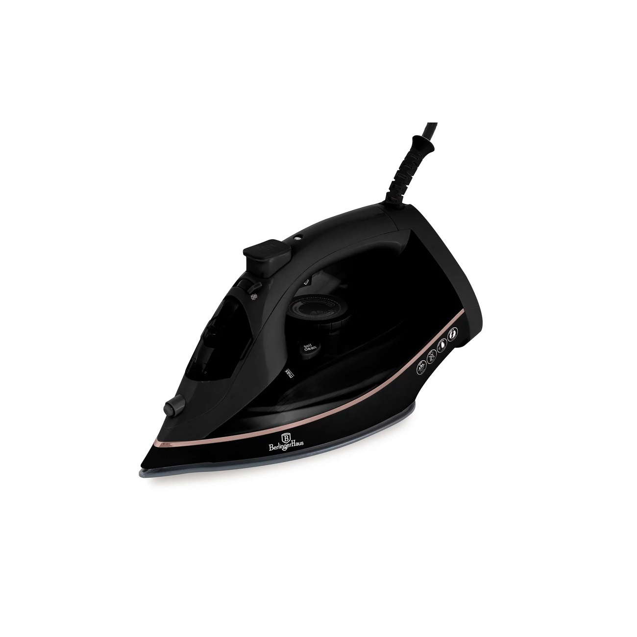Berlinger Haus BH/9592 Gőzölős vasaló 2200W - Fekete (BH/9592)