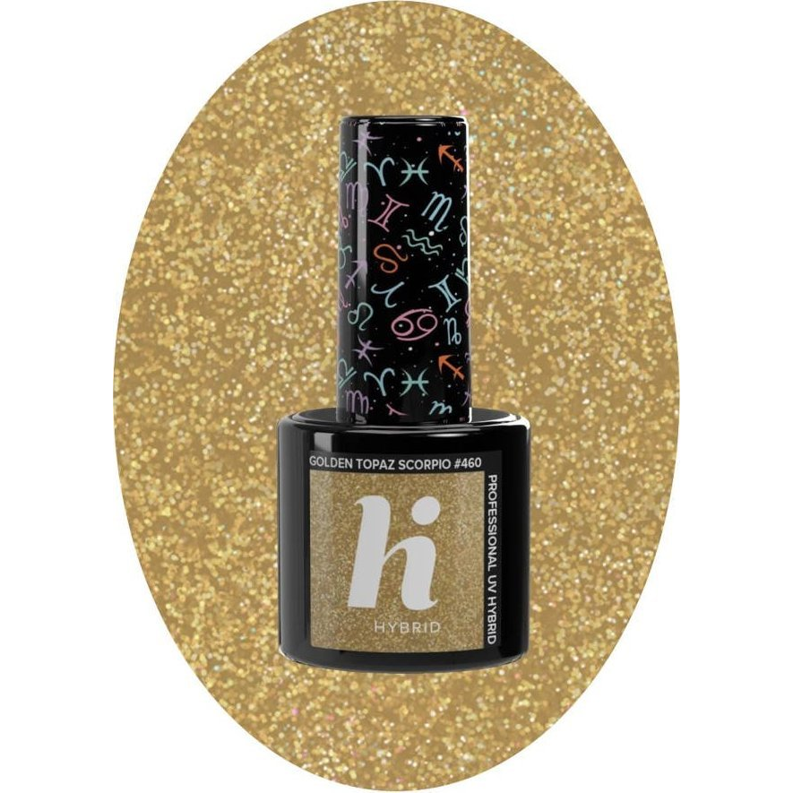 Hi Hybrid Hi Hybrid Lakier hybrydowy Zodiac nr 460 Golden Topaz Scorpio 5ml