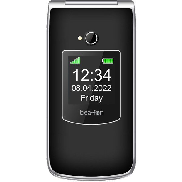 Beafon SL605 Mobiltelefon - Kinyitható, Fekete