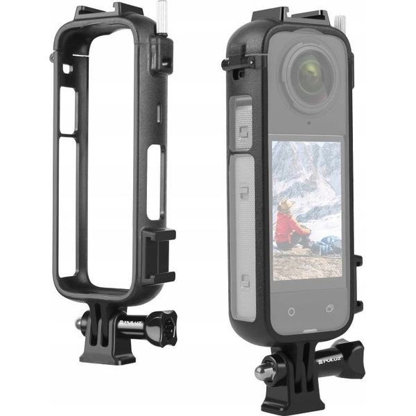  Puluz Frame Mount Uchwyt Obudowa Ramka Montażowa Statyw 2x Iso Do Insta360 X4 / X 4 / Pu979b