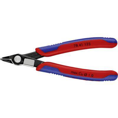Electronic Super Knips, barnított, keskeny fej, lágy huzal max.: O 1 mm, Knipex 78 41 125