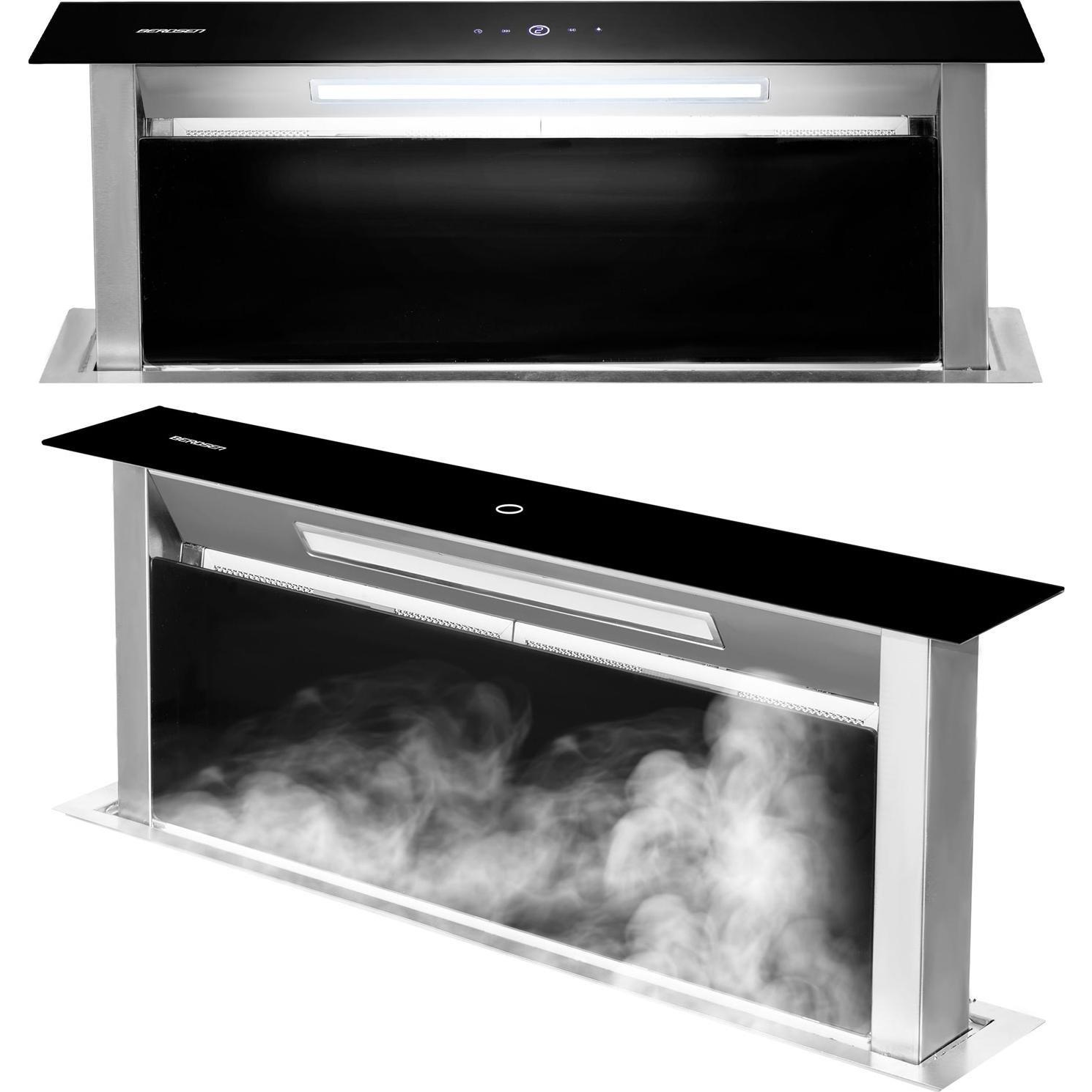 Pultra Szerelhető Páraelszívó 90 cm Fekete BT-290 (3290)
