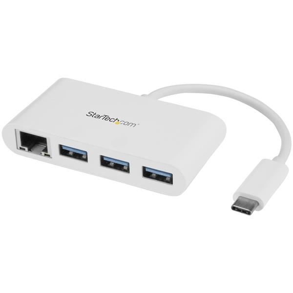 StarTech.com USB/Ethernet Combo Hub (HB30C3A1GEA) (HB30C3A1GEA)