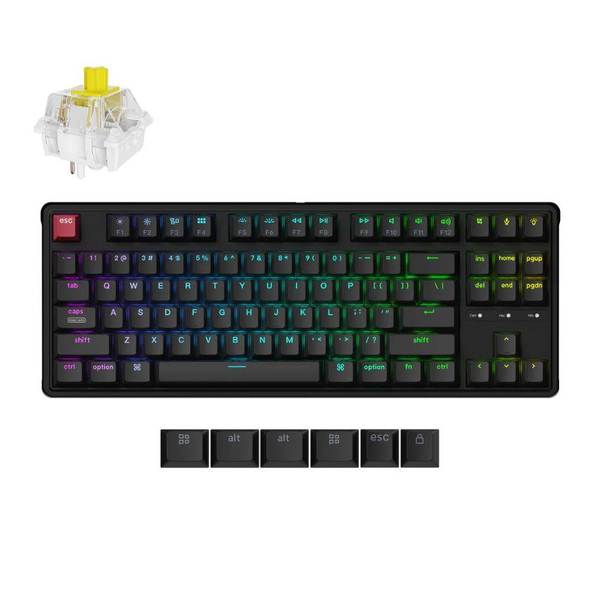 Mechanická klávesnica Keychron C3 Pro 8K QMK Red Switch
