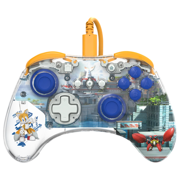 PDP REALMz Áttetsző USB Gamepad Analóg/digitális Nintendo Switch, Nintendo Switch OLED