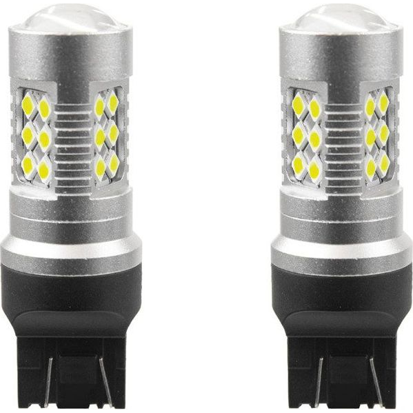  Żarówki W21/5W T20 W3x16q Canbus 24 SMD 12V/24V białe uniwersalny