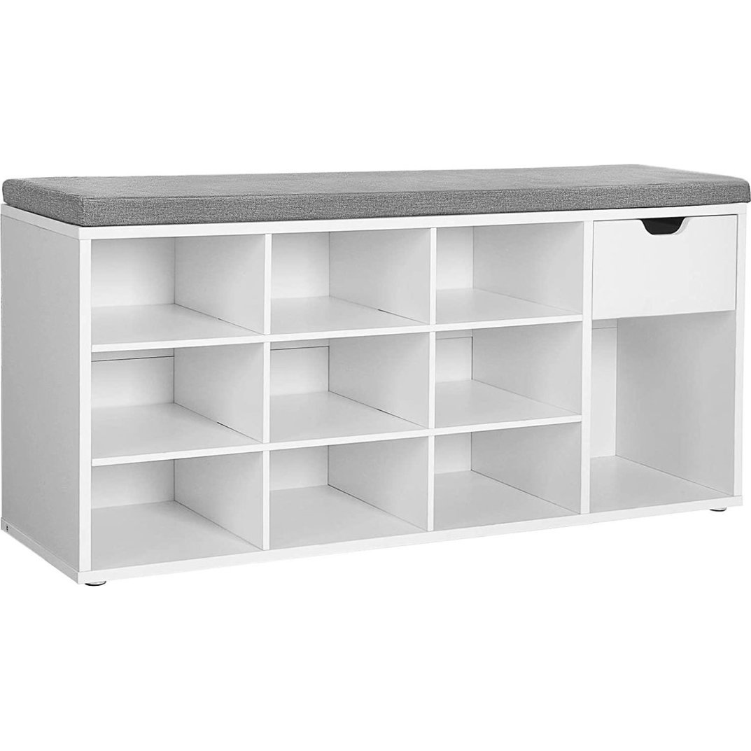 Cipőszekrény Ülőkével - LHS24W01 (model_2148_1)