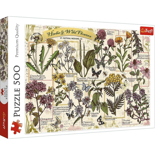 Trefl 37478 puzzle 500 pz Flora
