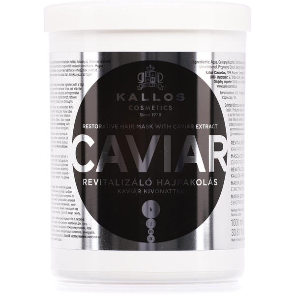 KALLOS Caviar Restorative Hair Mask 1000 ml 