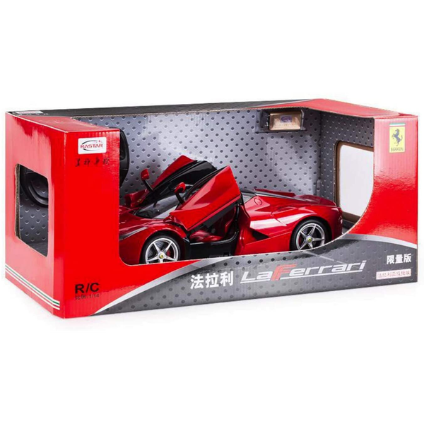 Rastar: Ferrari LaFerrari RC távirányítós autó 1:14 - piros (50100-RED)