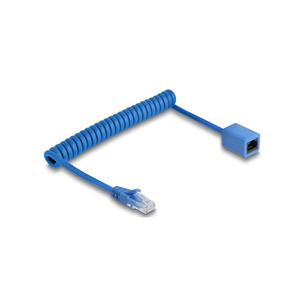 Kroucený kabel RJ45 samec na samici Cat.6 UTP 0,6 m až 1,2 m Delock 90365