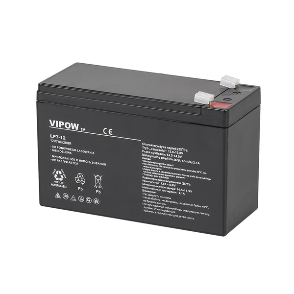 Vipow BAT0211 akkumulátor (12V / 7Ah)
