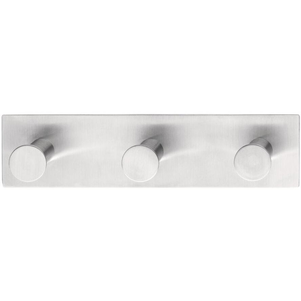tesa Powerbutton Classic Hakenleiste edelstahl