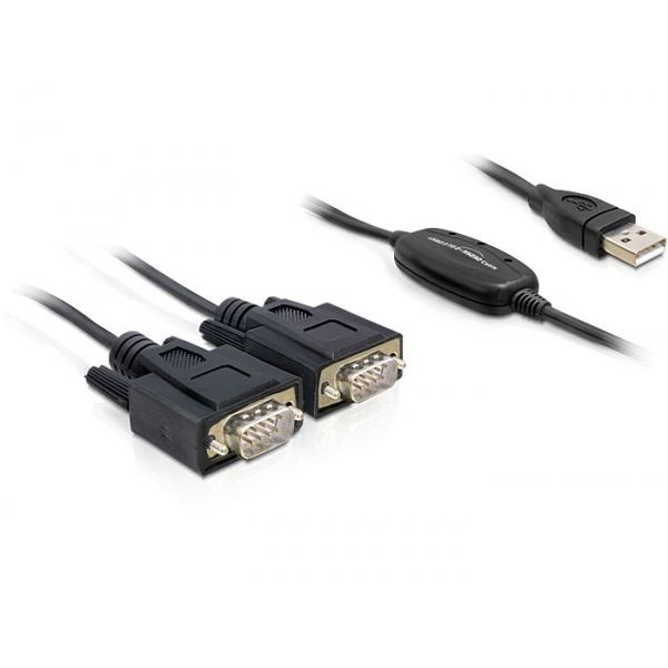 Delock DL61886 USB 2.0 -> 2 x soros adapter (DL61886)