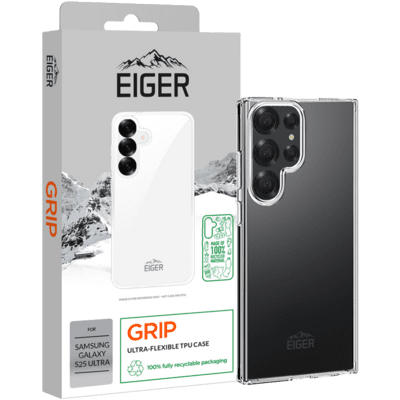 Eiger Grip Samsung Galaxy S25 Ultra Telefon tok - Átlátszó (EGCA00702)