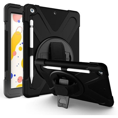 DEQSTER 40-2000079 custodia per tablet 33 cm (13") Custodia a libro Nero