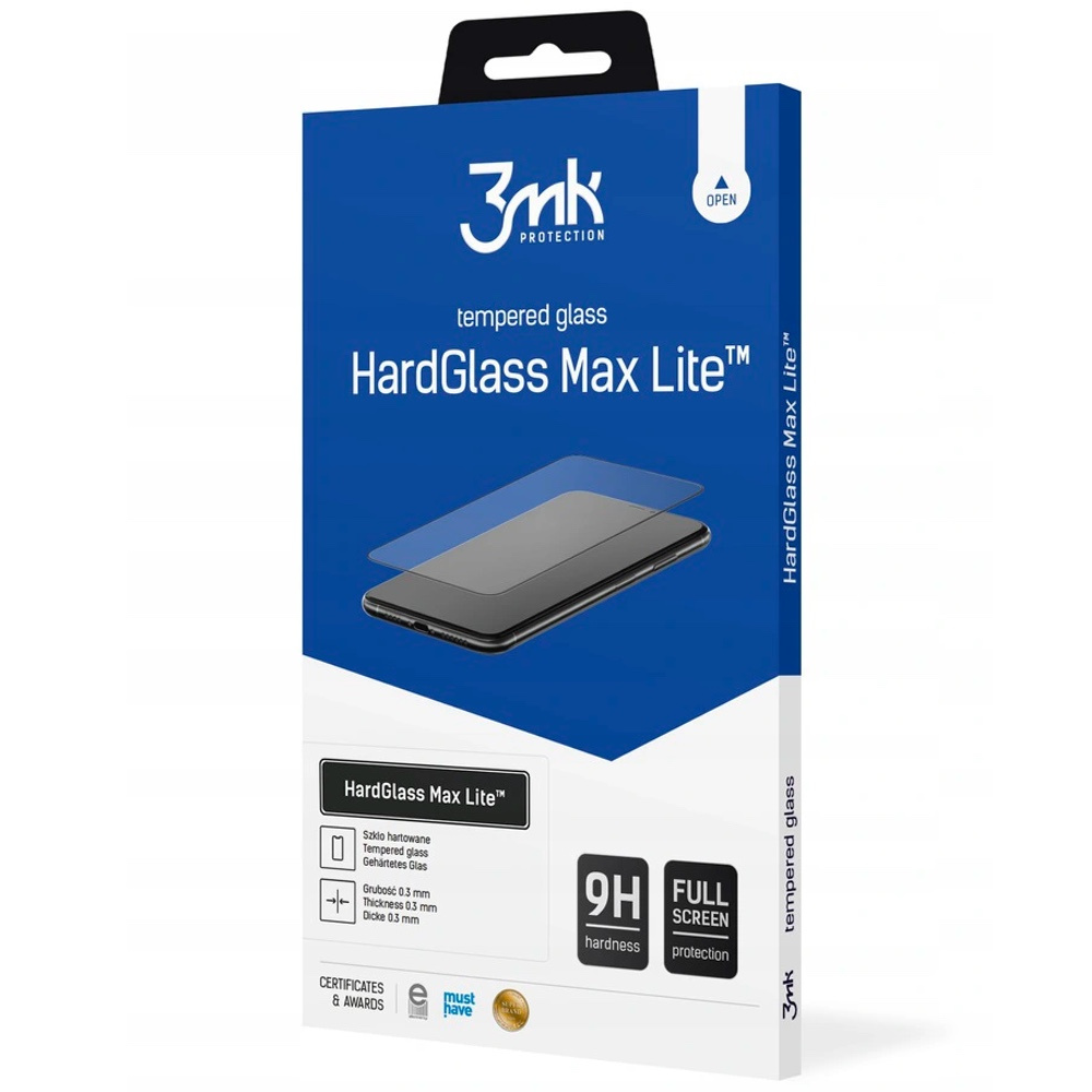 3mk HardGlass Max Lite Samsung Galaxy A22 5G Edzett üveg kijelzővédő (5903108407489)