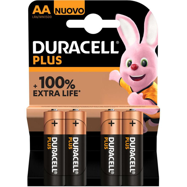 Duracell Plus 100 Batteria monouso Stilo AA Alcalino