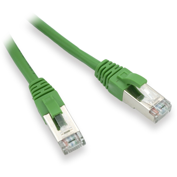 LYNX UTP CAT5E Összekötő Zöld 3m LX-FTP5E-030-GREEN