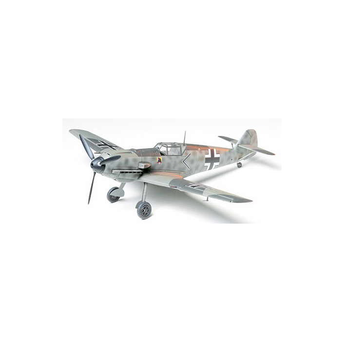 Tamiya Messerschmitt Bf1 09 E-3 vadászrepülőgép műanyag modell (1:48) (MT-61050)