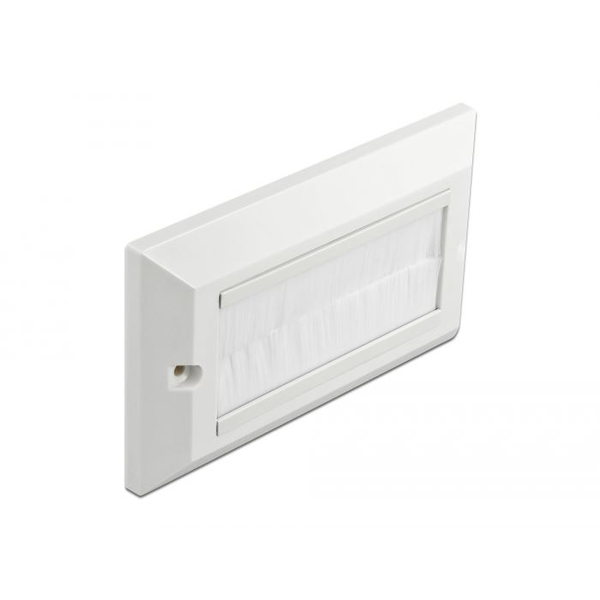DELOCK Kabelmanagement Abdeckblende 146 x 86 mm