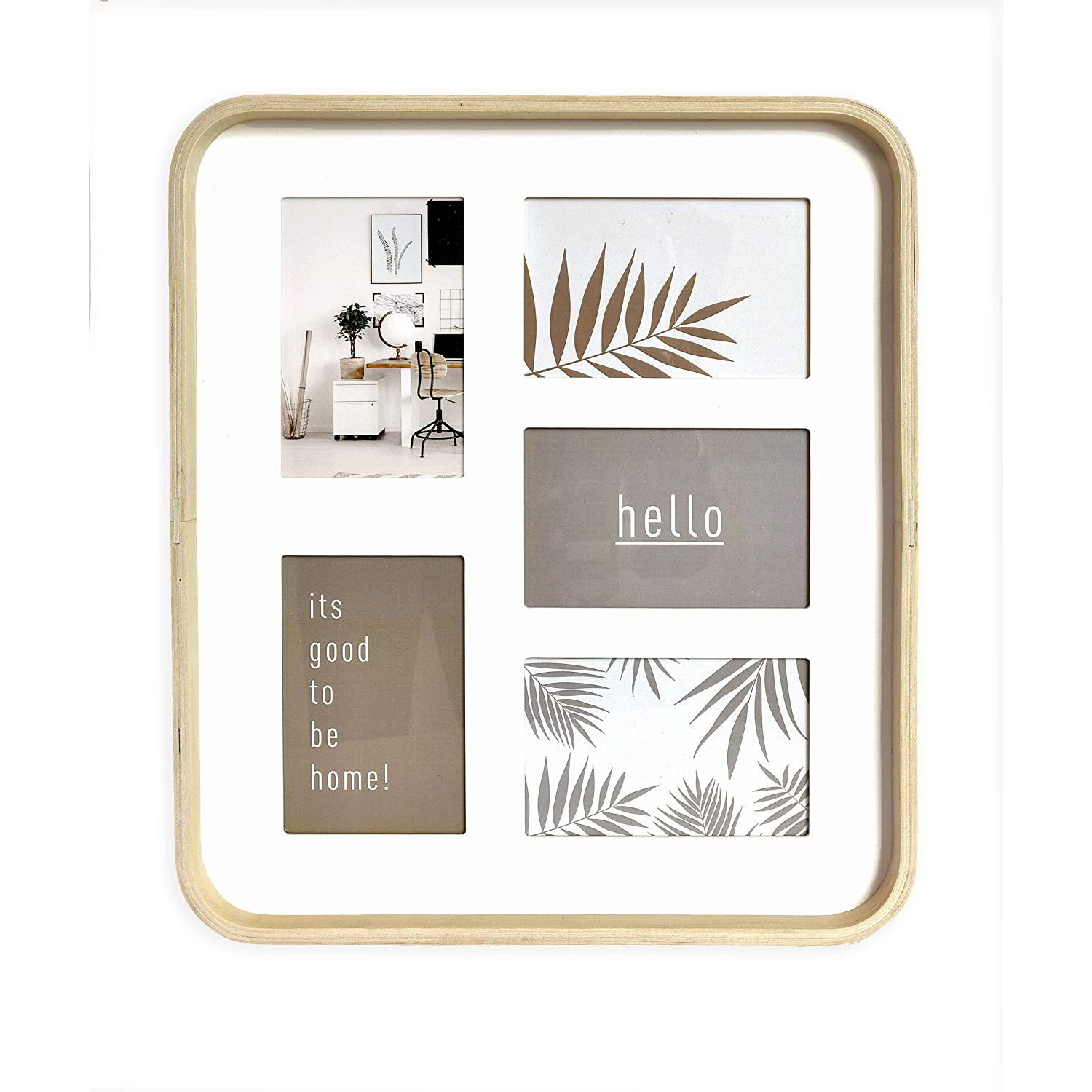 Nielsen Passepartout 36x42 képkeret - Tölgy/fehér (8999401)