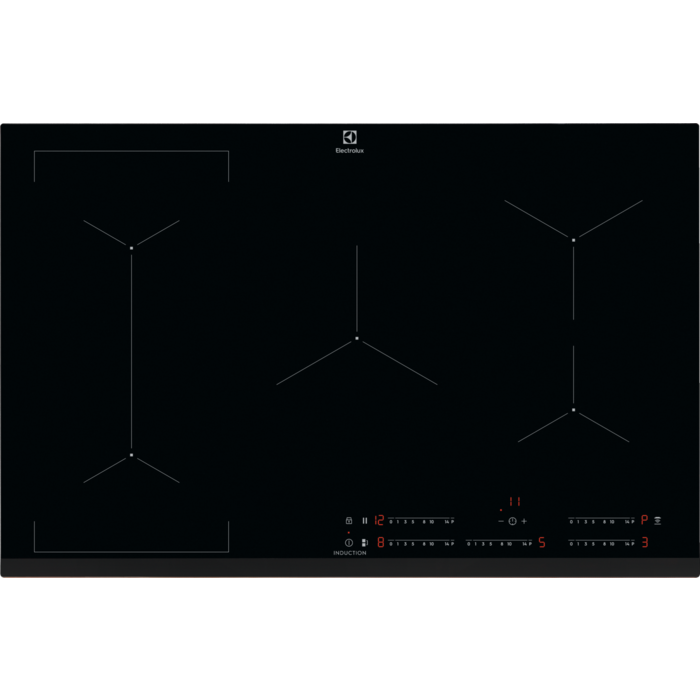 Electrolux EIV835 Indukciós főzőlap - Fekete (EIV835)