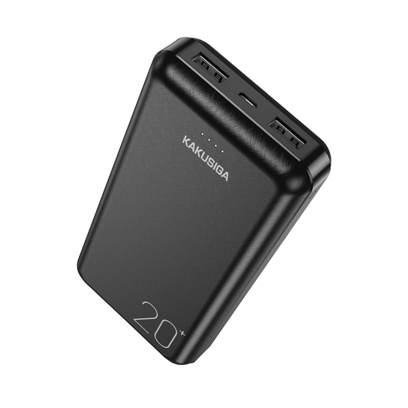KAKUSIGA KSC-881 Power Bank 20000mAh - Fekete (KSC881BK)