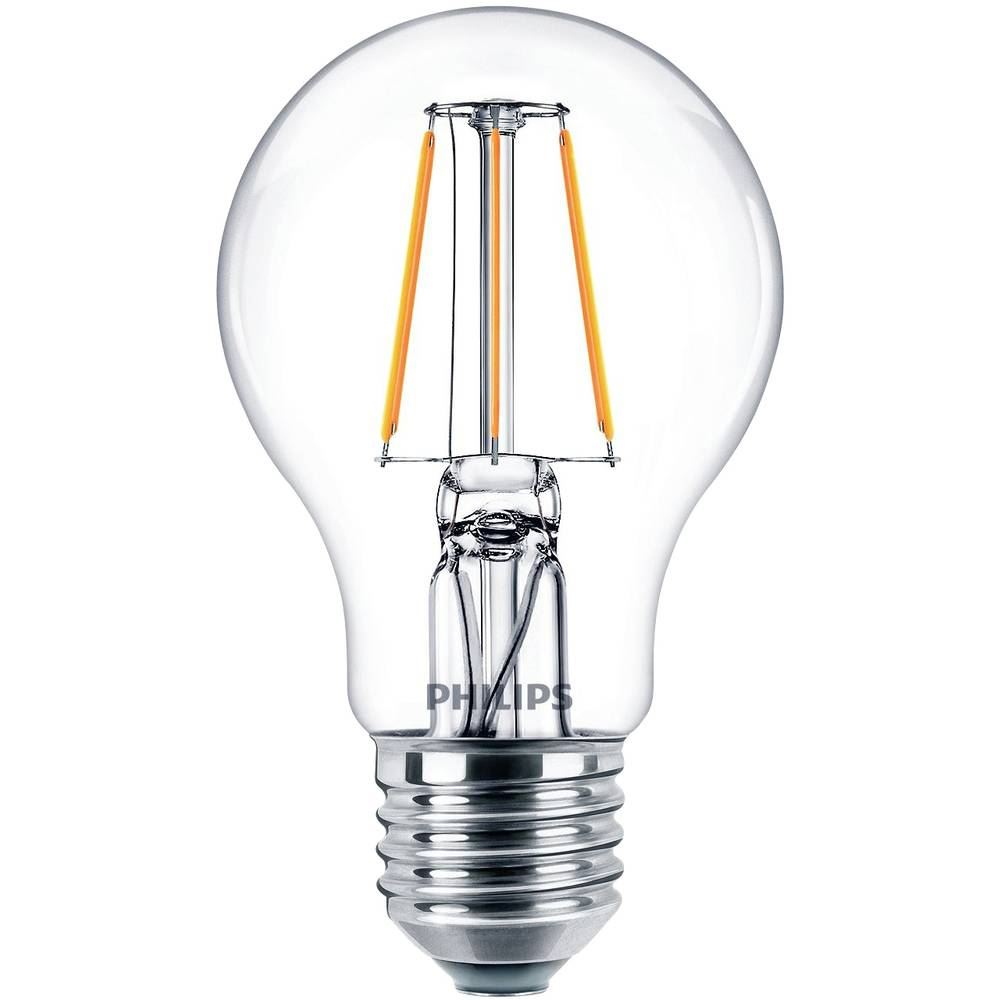 Philips E27 4.3W LED fényforrás meleg fehér (77759300) (phil77759300)