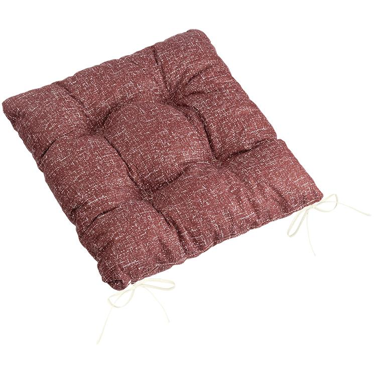 BELLATEX Seat LADA 41/032 quilted 40 × 40 dark burgundy Uni (11255)